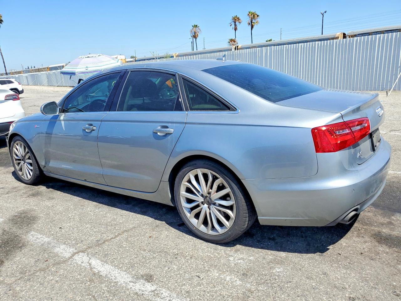 2012 Audi A6 Premium Plus Silver vin: WAUGGAFCXCN152230