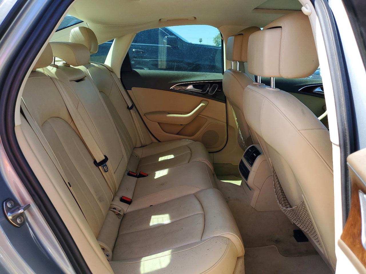 2012 Audi A6 Premium Plus Silver vin: WAUGGAFCXCN152230
