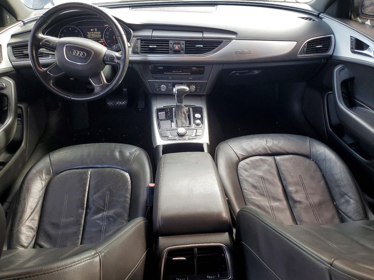 2012 Audi A6 Premium Plus Black vin: WAUGGAFCXCN156083
