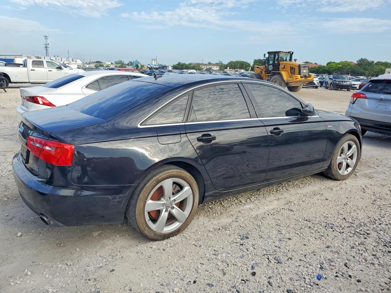 2012 Audi A6 Premium Plus Black vin: WAUGGAFCXCN156083