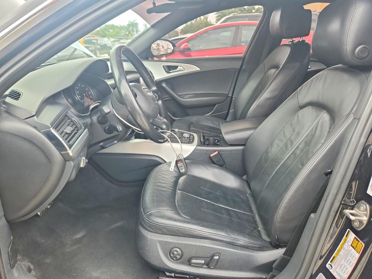 2012 Audi A6 Premium Plus Black vin: WAUGGAFCXCN156083