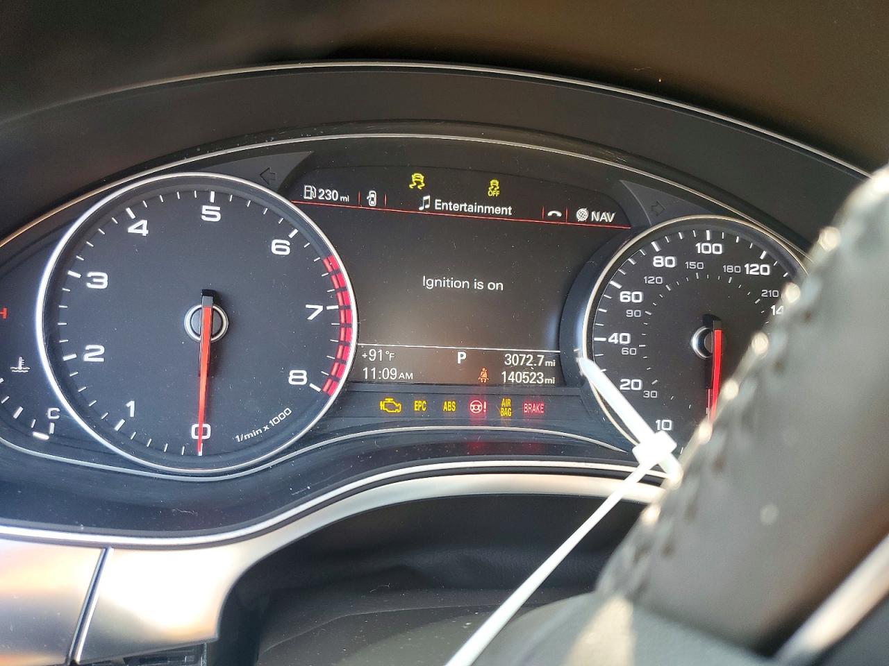 2012 Audi A6 Brown vin: WAUGGAFCXCN170579