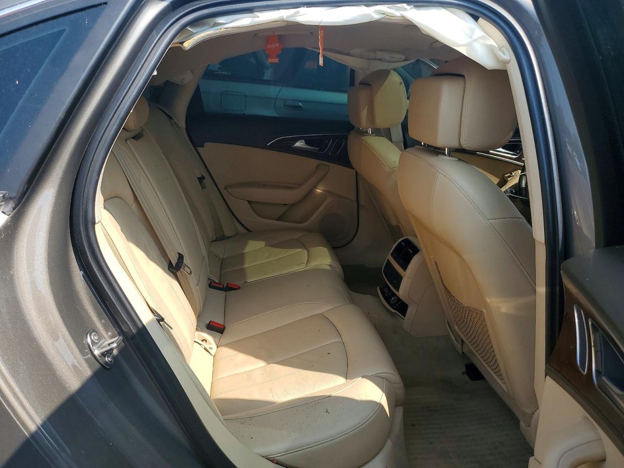 2012 Audi A6 Brown vin: WAUGGAFCXCN170579