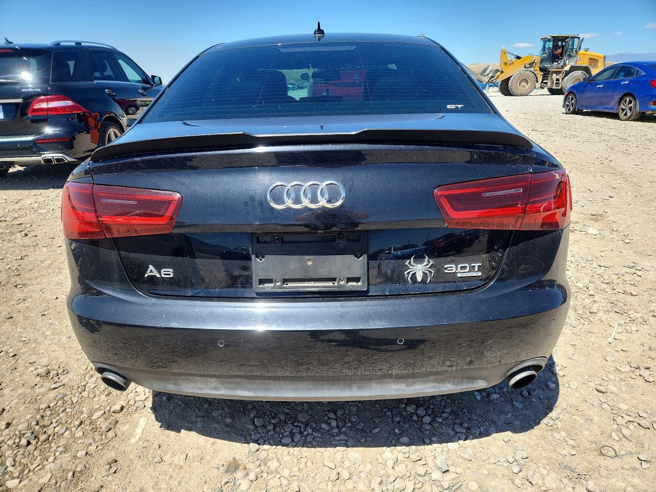 2012 Audi A6 Premium Plus Black vin: WAUGGAFCXCN174700