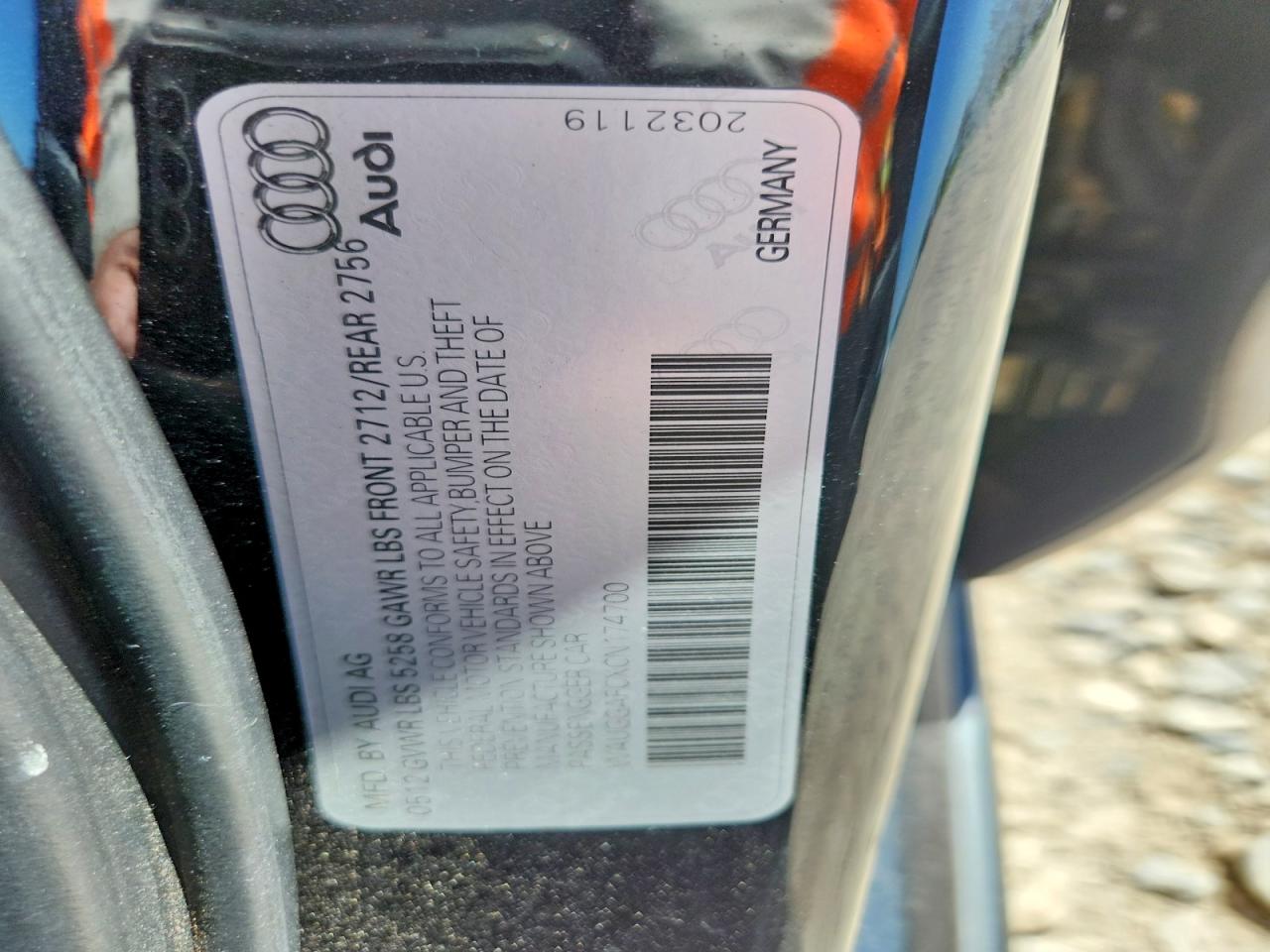 2012 Audi A6 Premium Plus Black vin: WAUGGAFCXCN174700