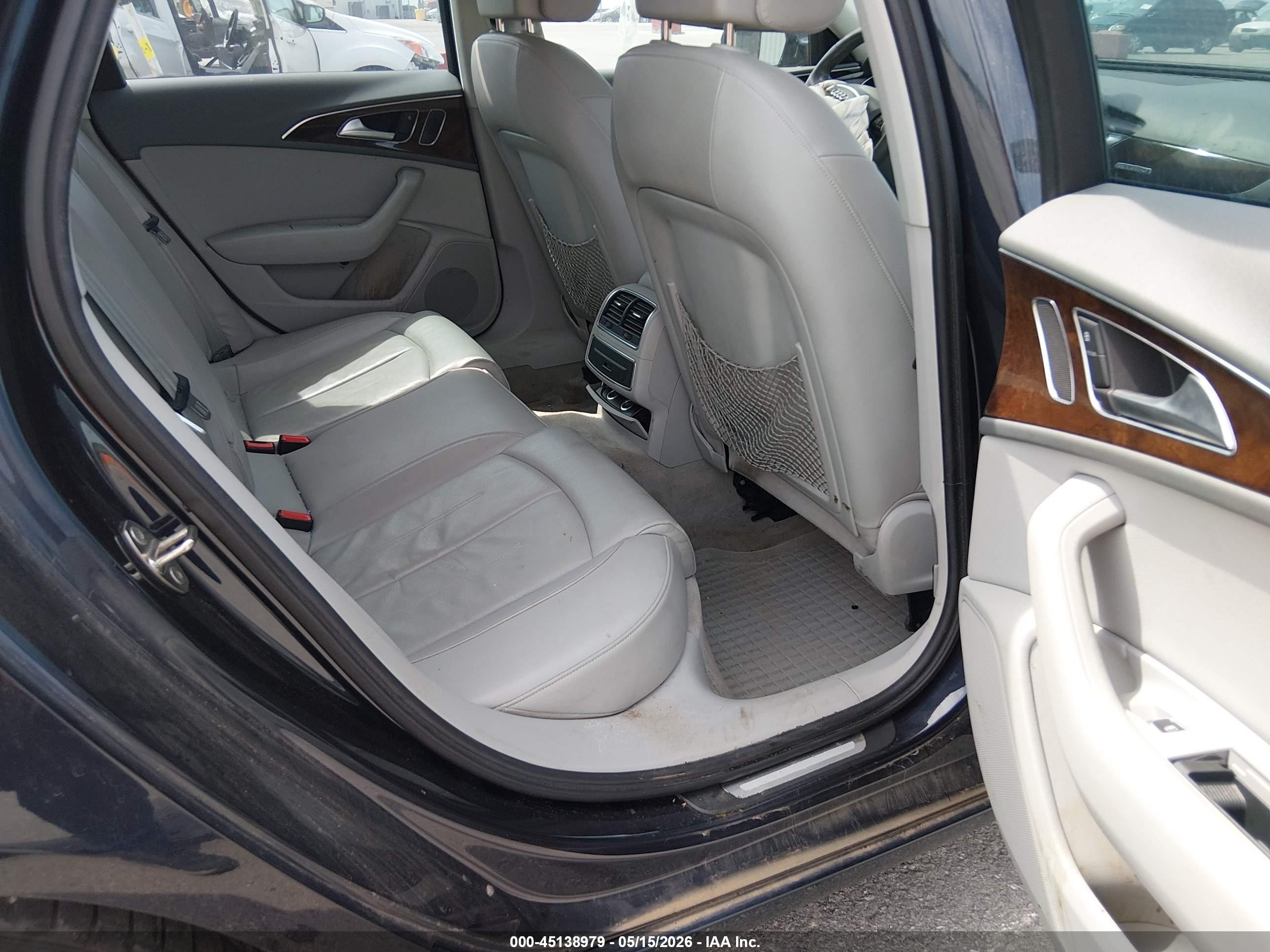 2013 Audi A6 3.0t Premium Black vin: WAUGGAFCXDN033174