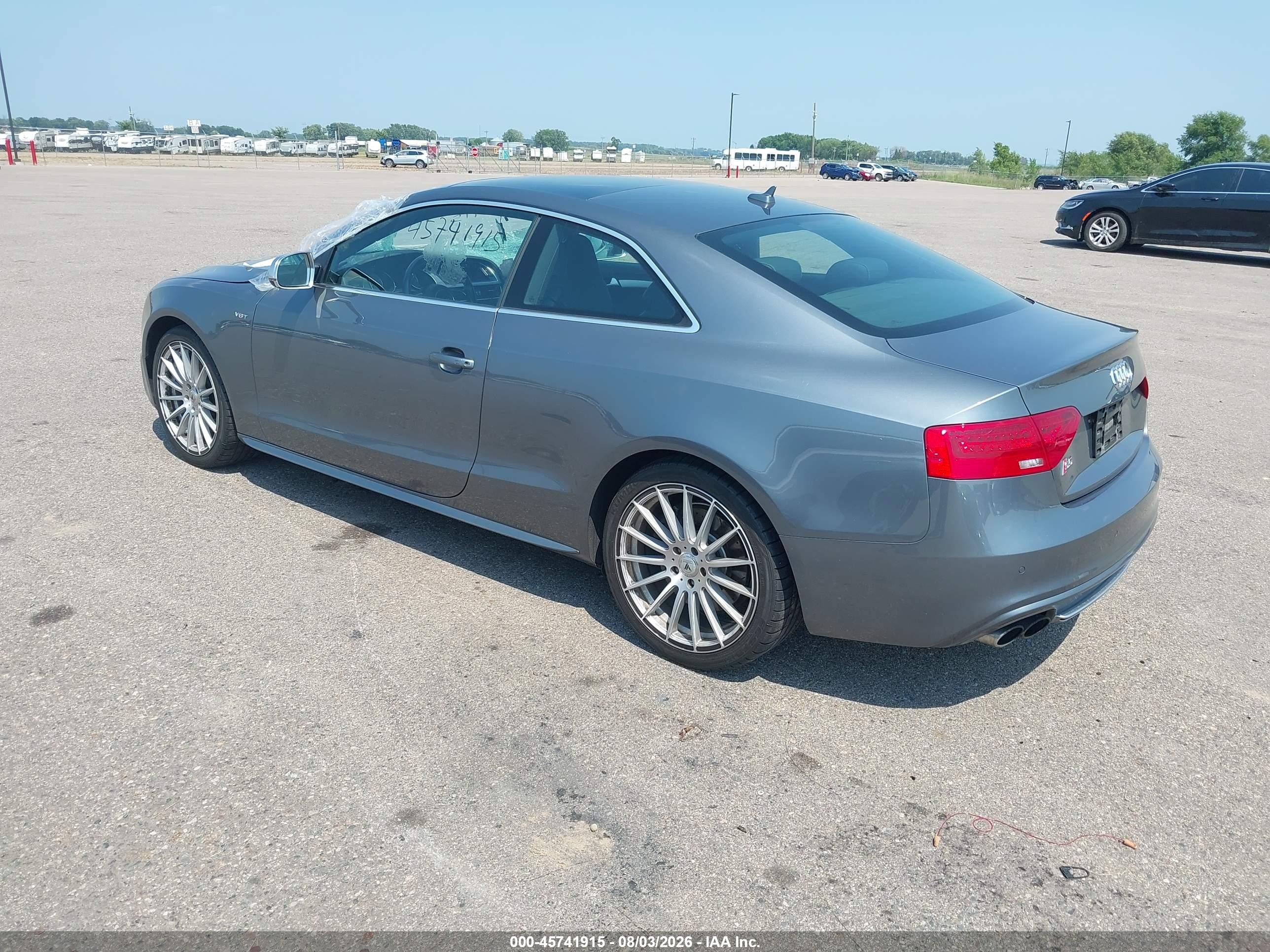 2013 Audi S5 3.0t Premium Plus Серый vin: WAUGGAFR2DA002108