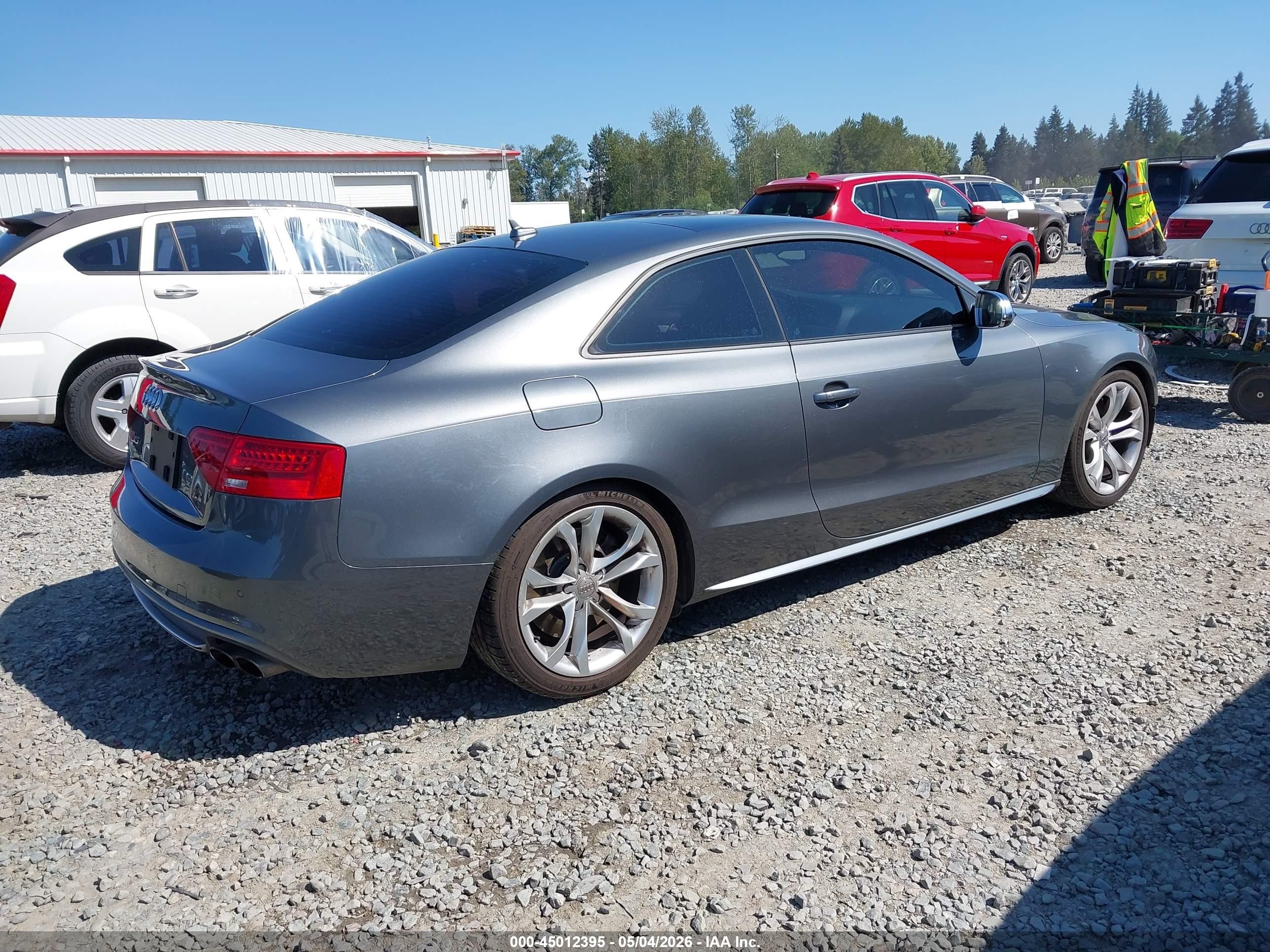 2015 Audi S5 3.0t Premium Plus Gray vin: WAUGGAFR3FA021785