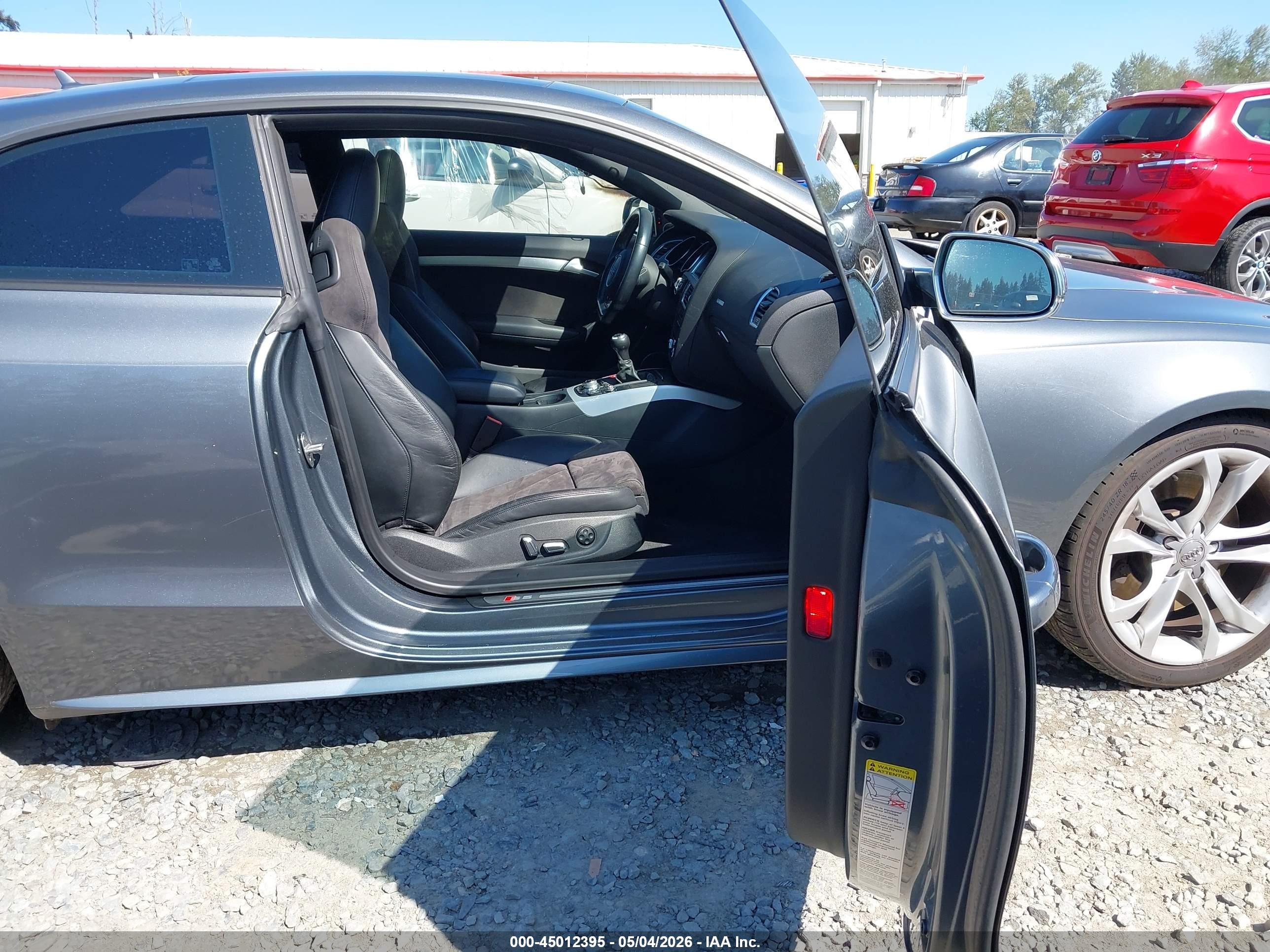 2015 Audi S5 3.0t Premium Plus Gray vin: WAUGGAFR3FA021785