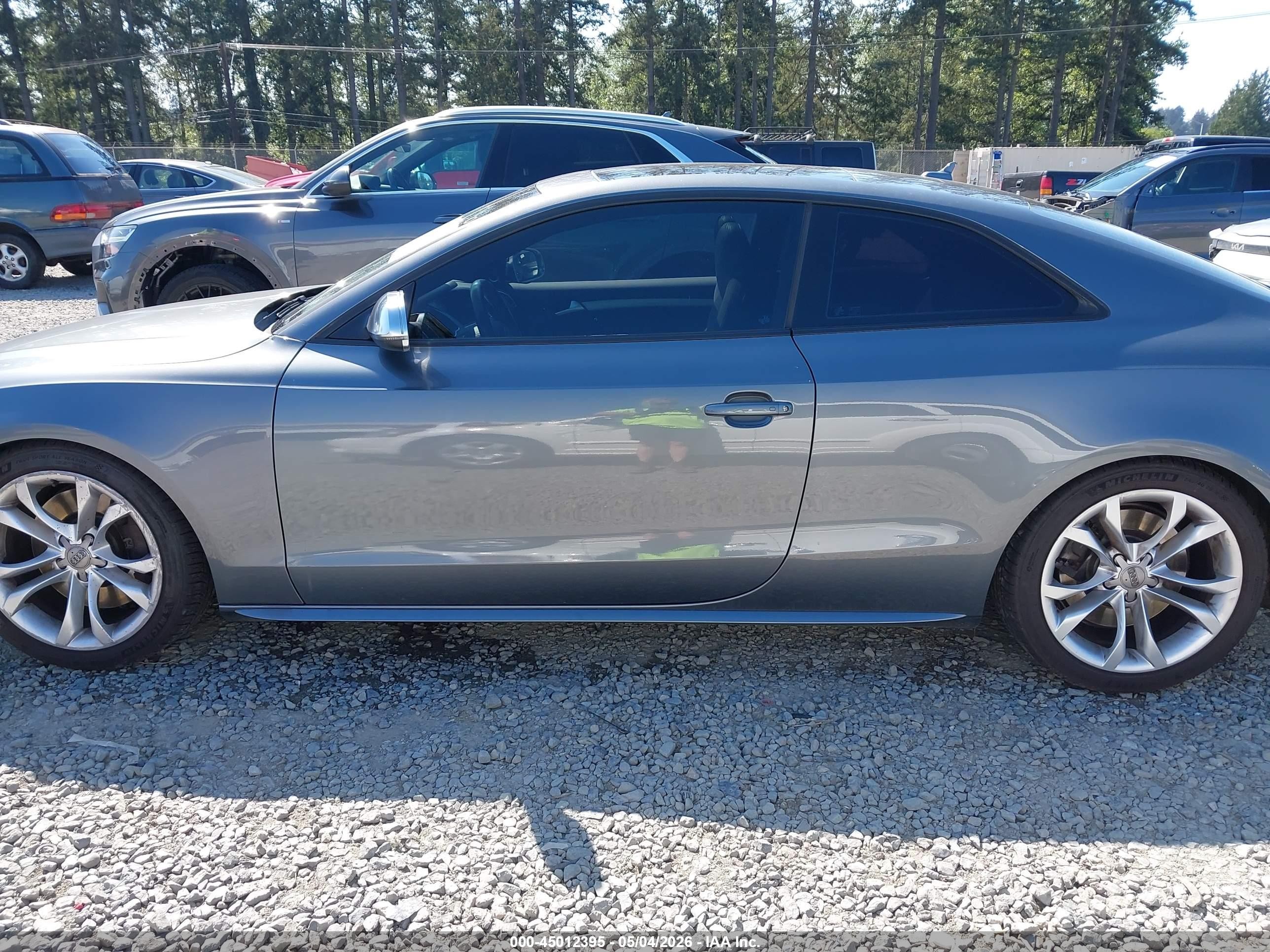 2015 Audi S5 3.0t Premium Plus Gray vin: WAUGGAFR3FA021785