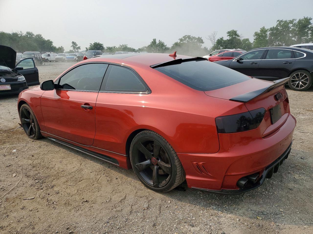 2014 Audi S5 Premium Plus Красный vin: WAUGGAFR4EA067379