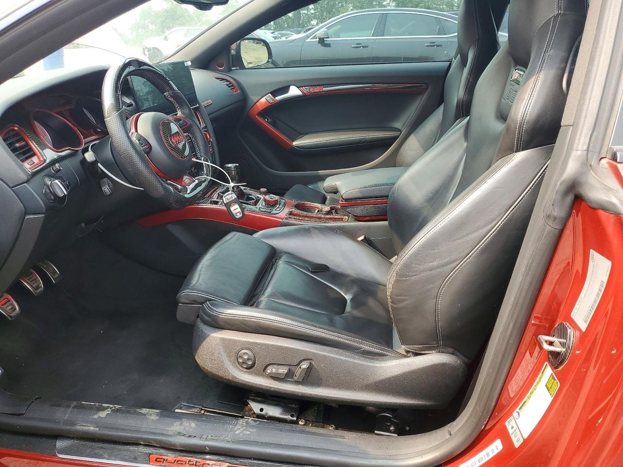 2014 Audi S5 Premium Plus Красный vin: WAUGGAFR4EA067379