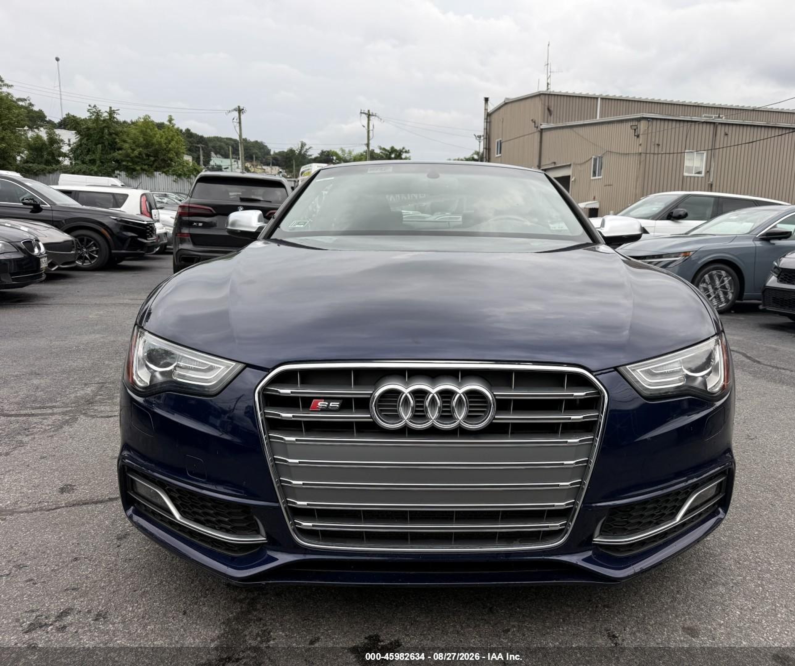 2013 Audi S5 3.0t Premium Plus Синий vin: WAUGGAFRXDA066297