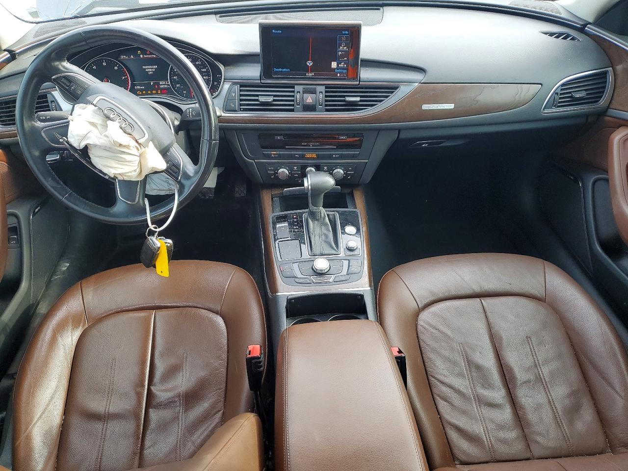 2013 Audi A6 Premium Plus Charcoal vin: WAUGGBFC3DN136992