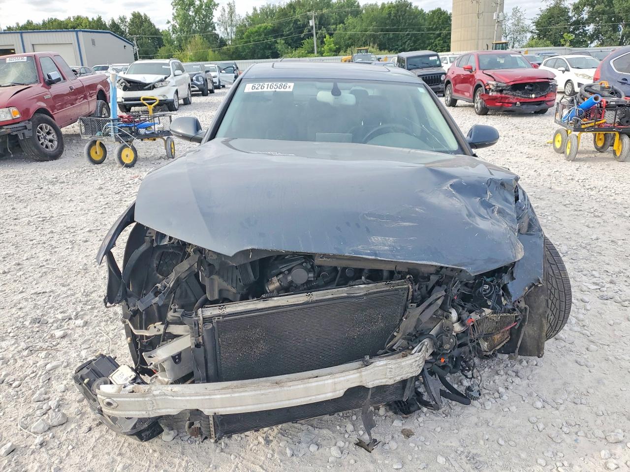 2013 Audi A6 Premium Plus Charcoal vin: WAUGGBFC3DN136992