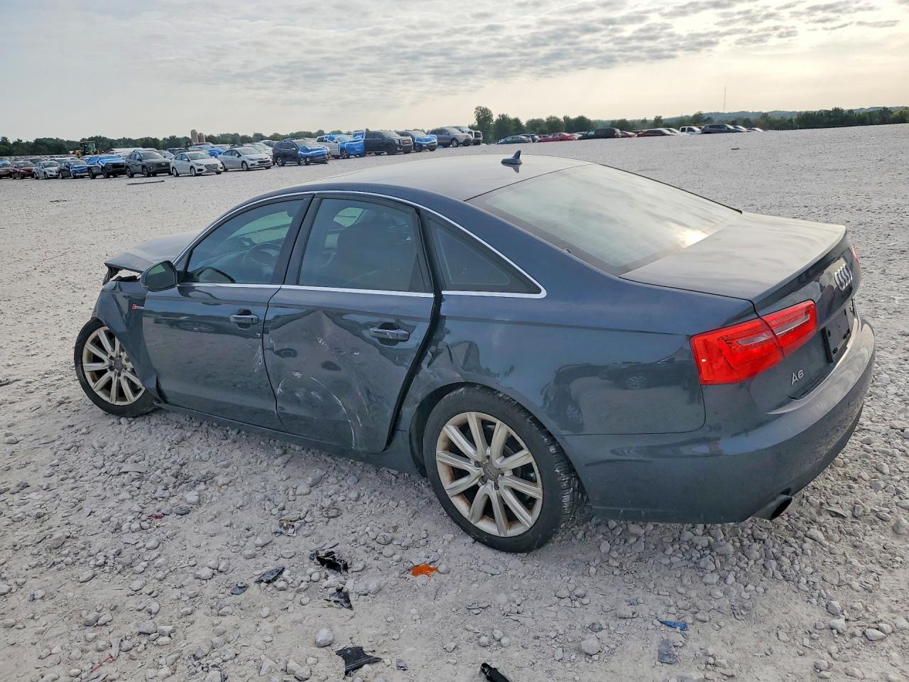 2013 Audi A6 Premium Plus Charcoal vin: WAUGGBFC3DN136992