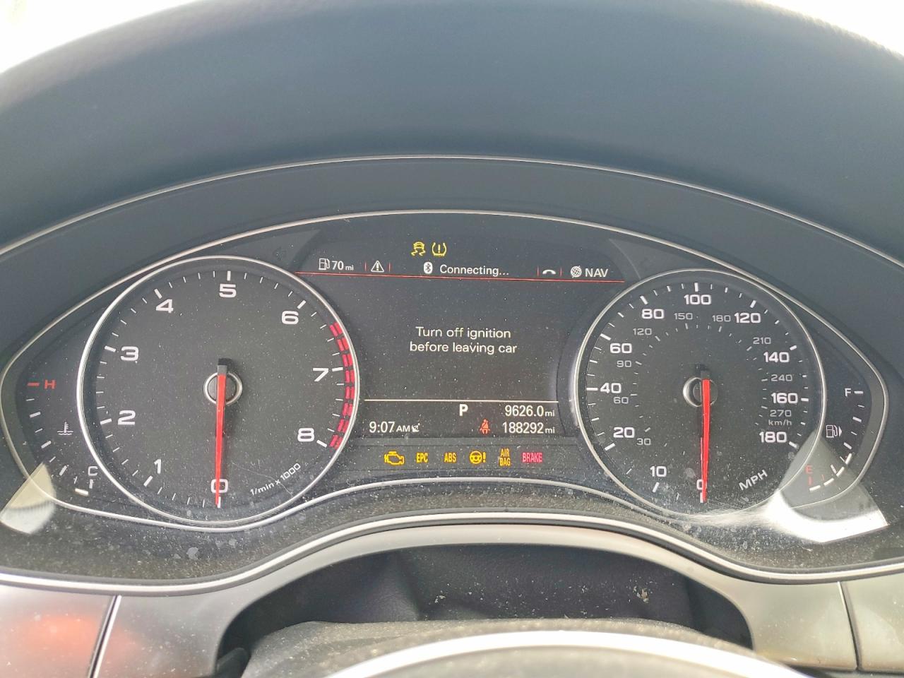 2013 Audi A6 Premium Plus Charcoal vin: WAUGGBFC3DN136992