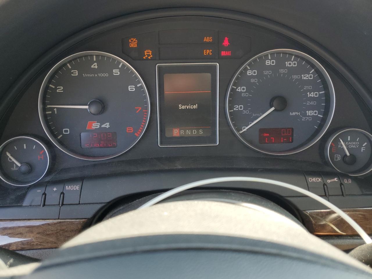 2005 Audi New S4 Quattro Blue vin: WAUGL68E15A459139