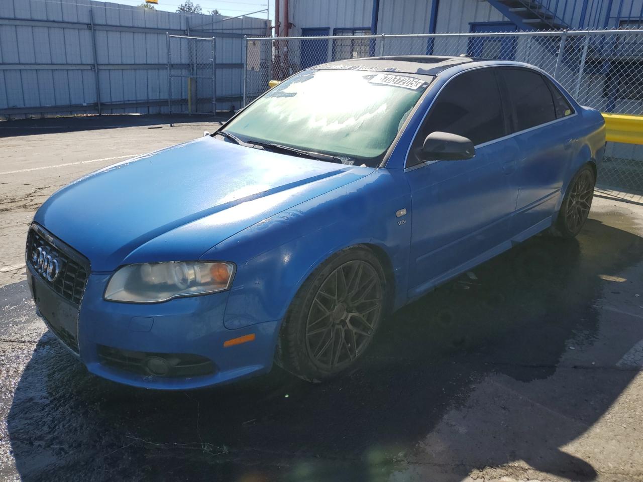 2005 Audi New S4 Quattro Blue vin: WAUGL68E15A459139