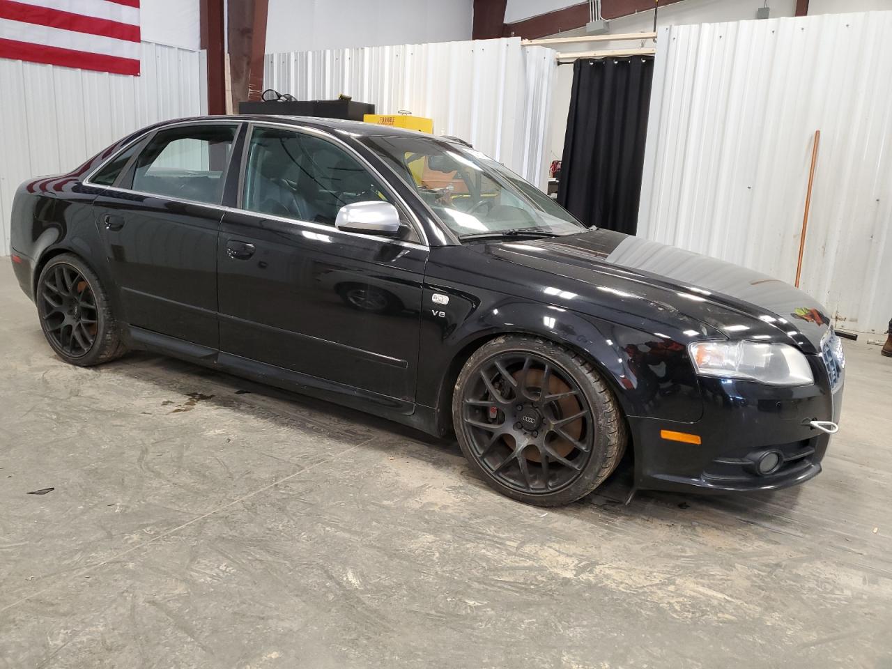 2005 Audi New S4 Quattro Black vin: WAUGL68E55A507743