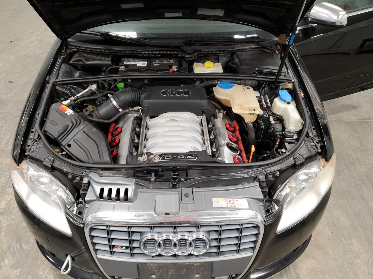 2005 Audi New S4 Quattro Black vin: WAUGL68E55A507743
