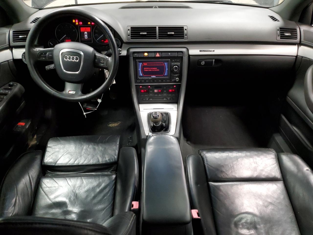 2005 Audi New S4 Quattro Black vin: WAUGL68E55A507743