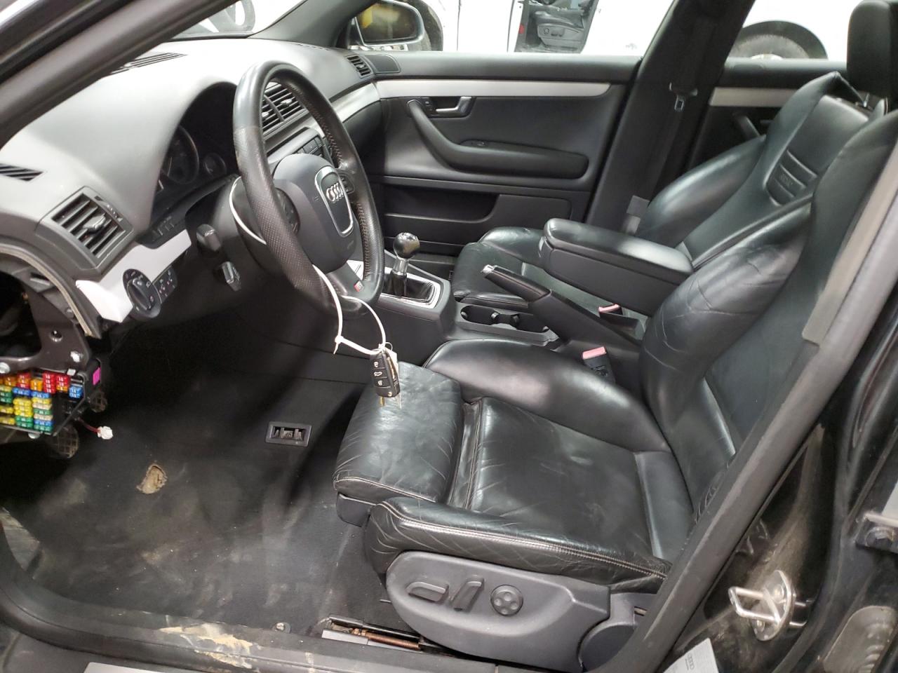 2005 Audi New S4 Quattro Black vin: WAUGL68E55A507743