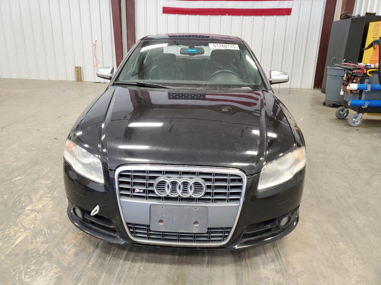 2005 Audi New S4 Quattro Black vin: WAUGL68E55A507743