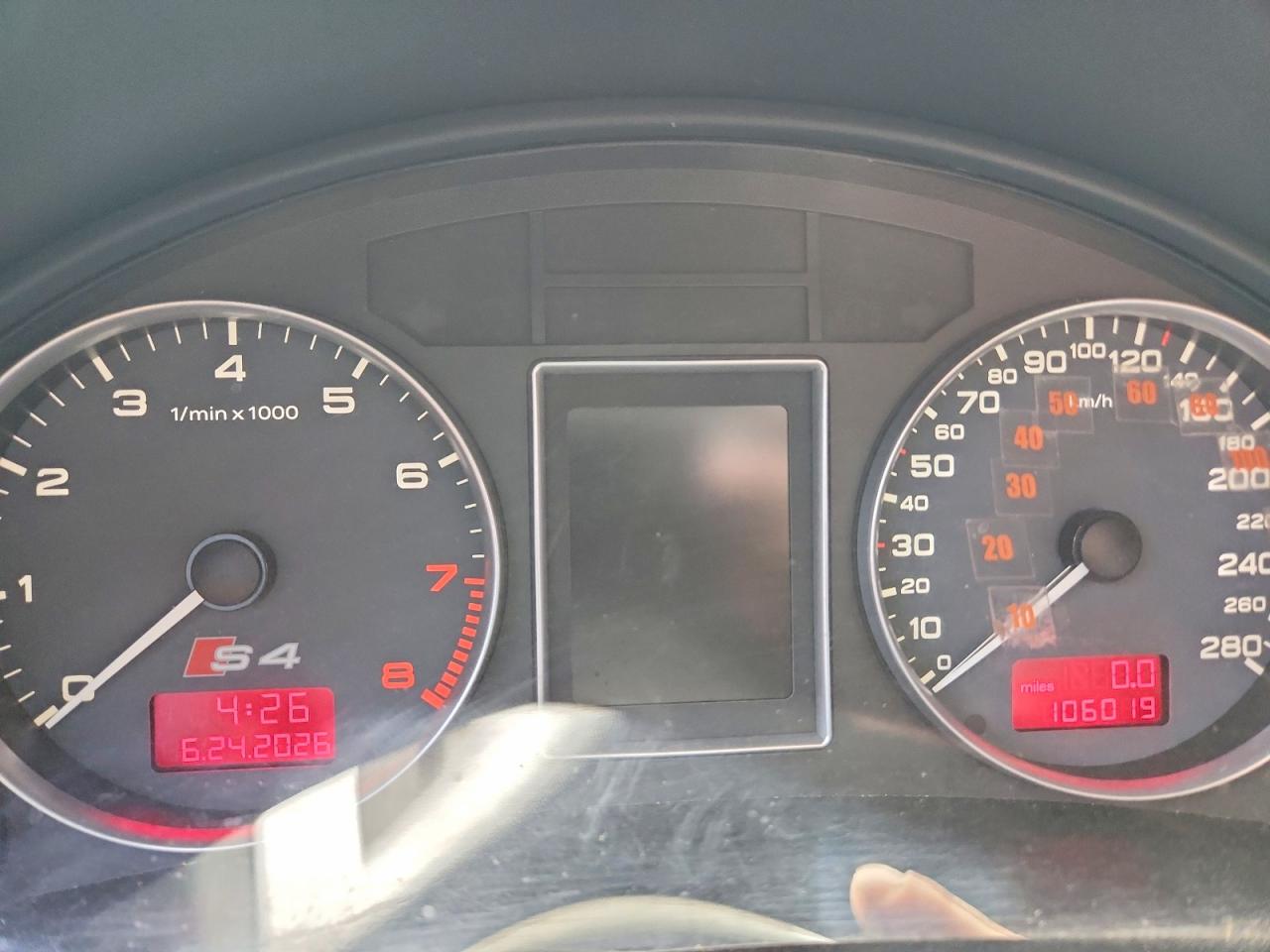 2006 Audi S4 Quattro Blue vin: WAUGL68EX6A001214