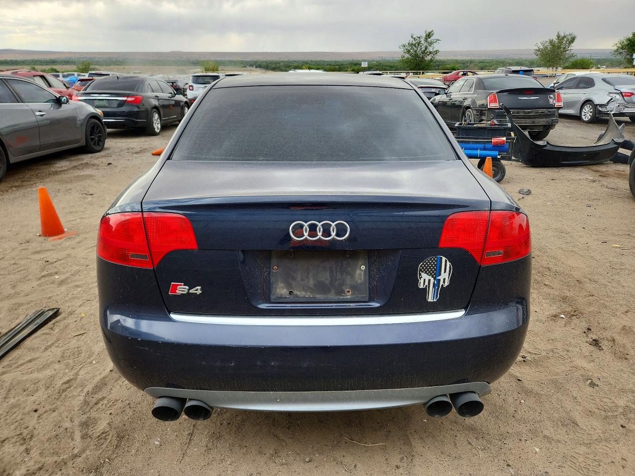 2006 Audi S4 Quattro Blue vin: WAUGL68EX6A001214