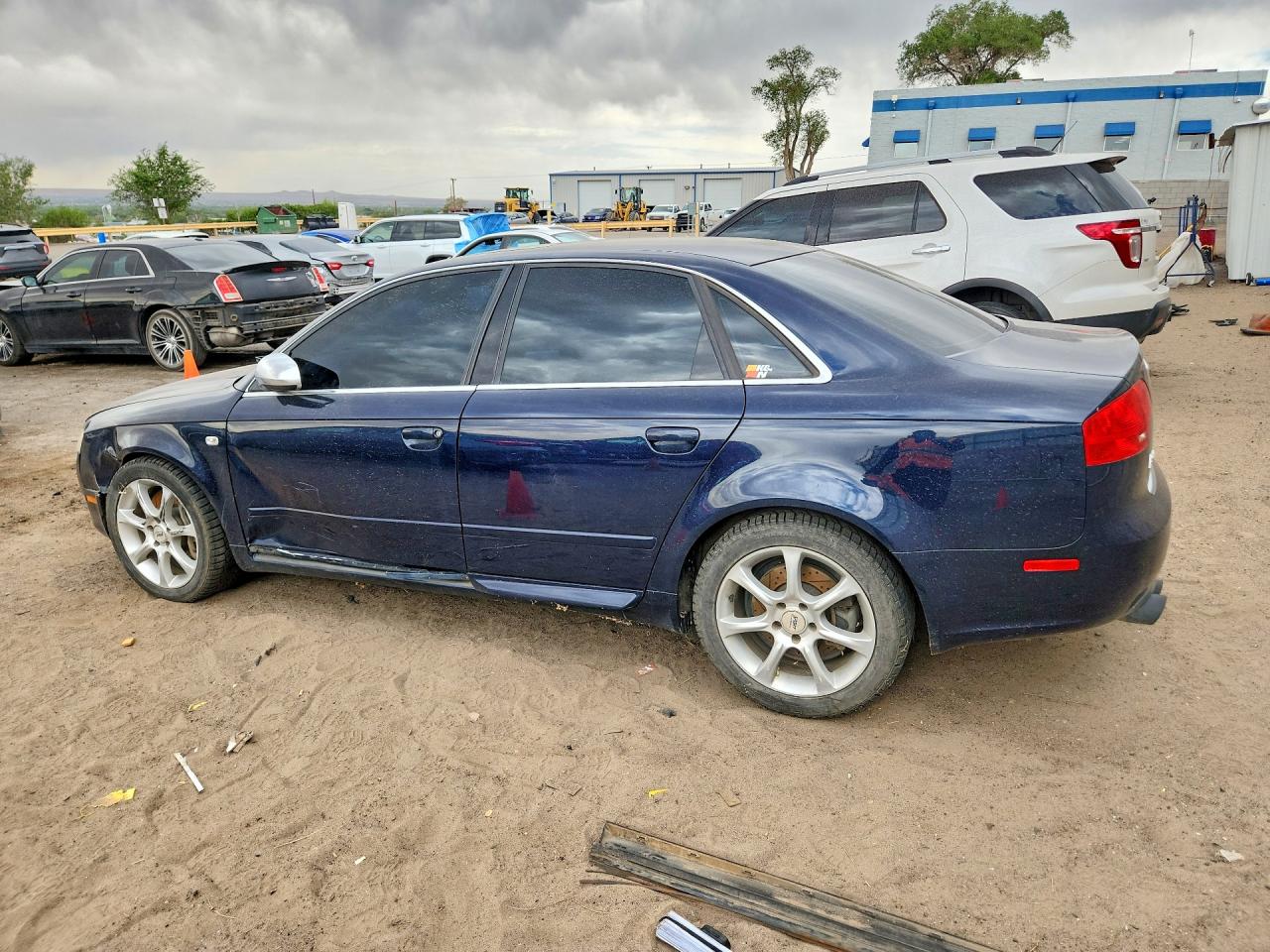 2006 Audi S4 Quattro Blue vin: WAUGL68EX6A001214