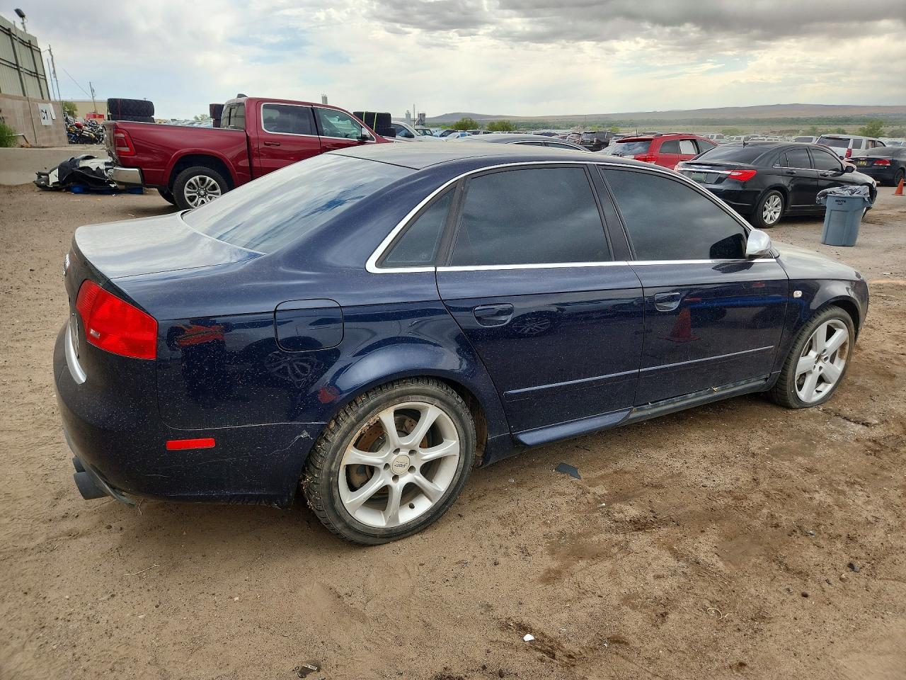 2006 Audi S4 Quattro Blue vin: WAUGL68EX6A001214