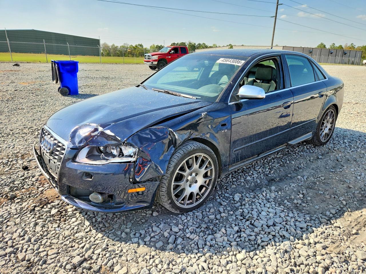 2006 Audi S4 Quattro Синий vin: WAUGL78E06A266956