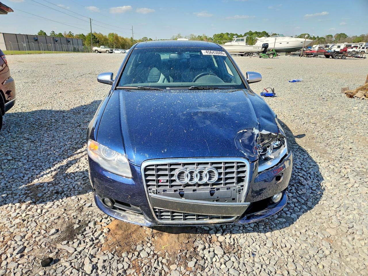 2006 Audi S4 Quattro Синий vin: WAUGL78E06A266956