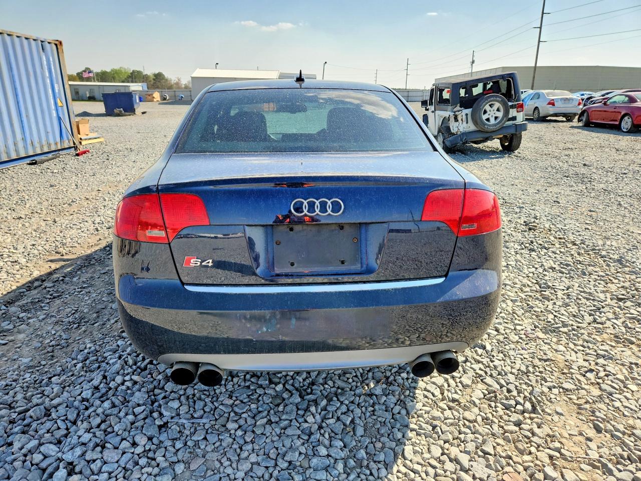 2006 Audi S4 Quattro Синий vin: WAUGL78E06A266956
