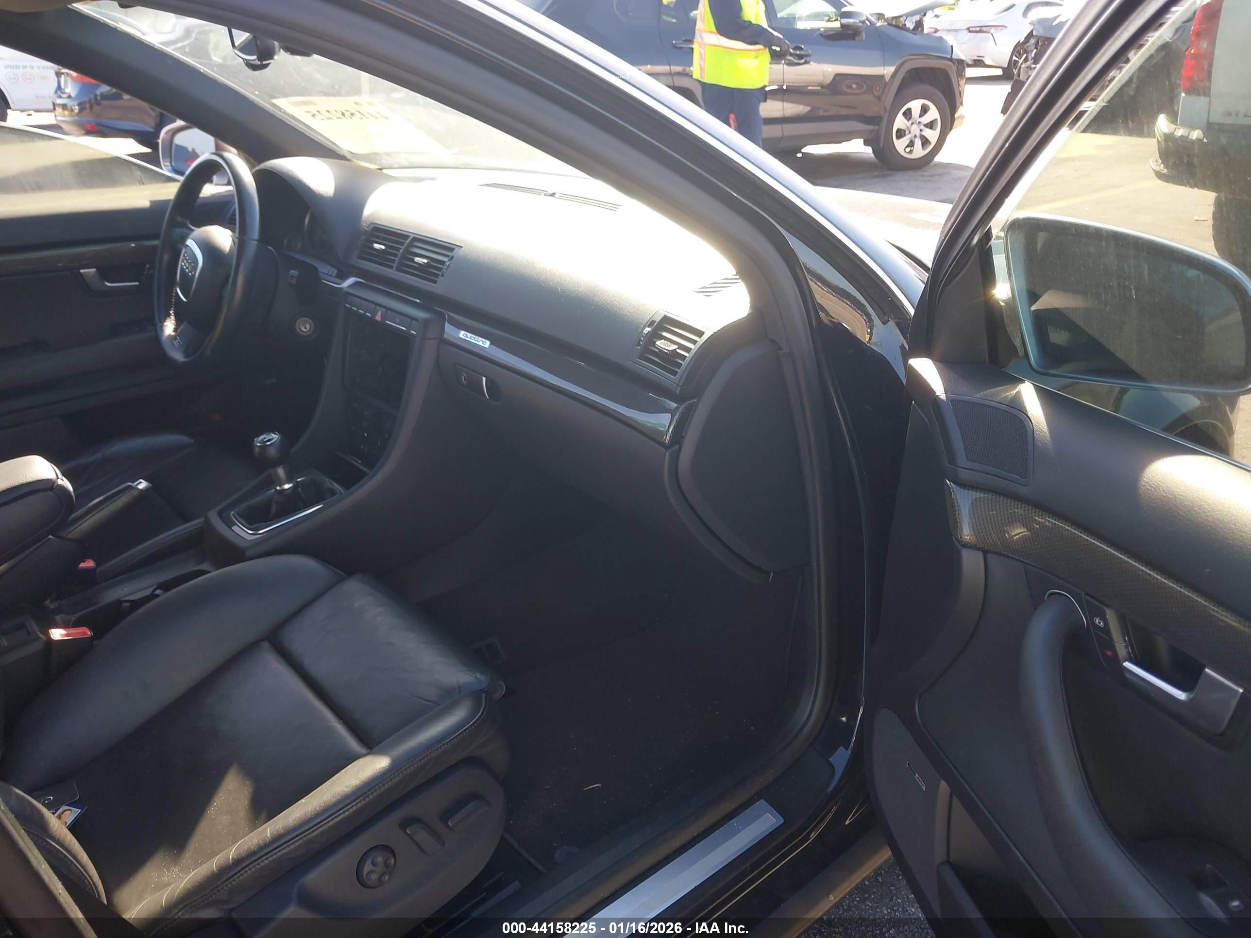 2007 Audi S4 4.2 Черный vin: WAUGL78E17A243574