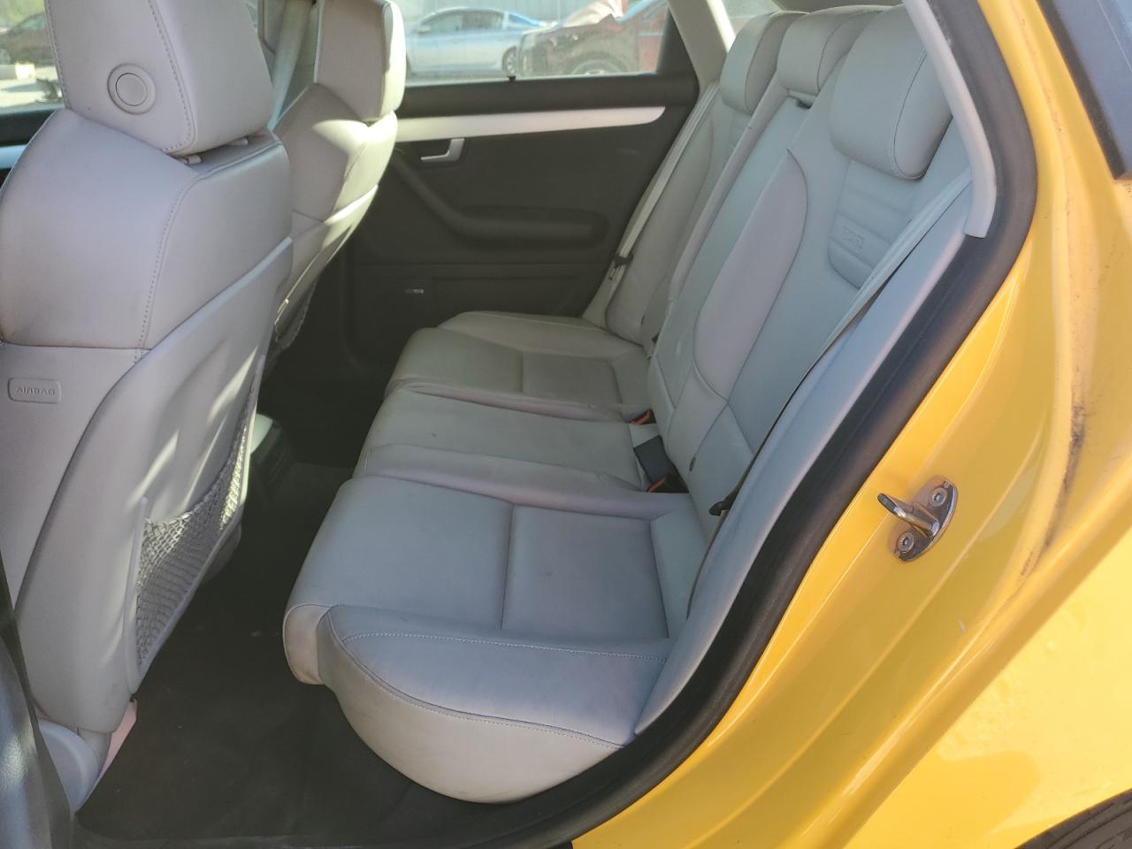 2006 Audi S4 Quattro Yellow vin: WAUGL78E26A297822