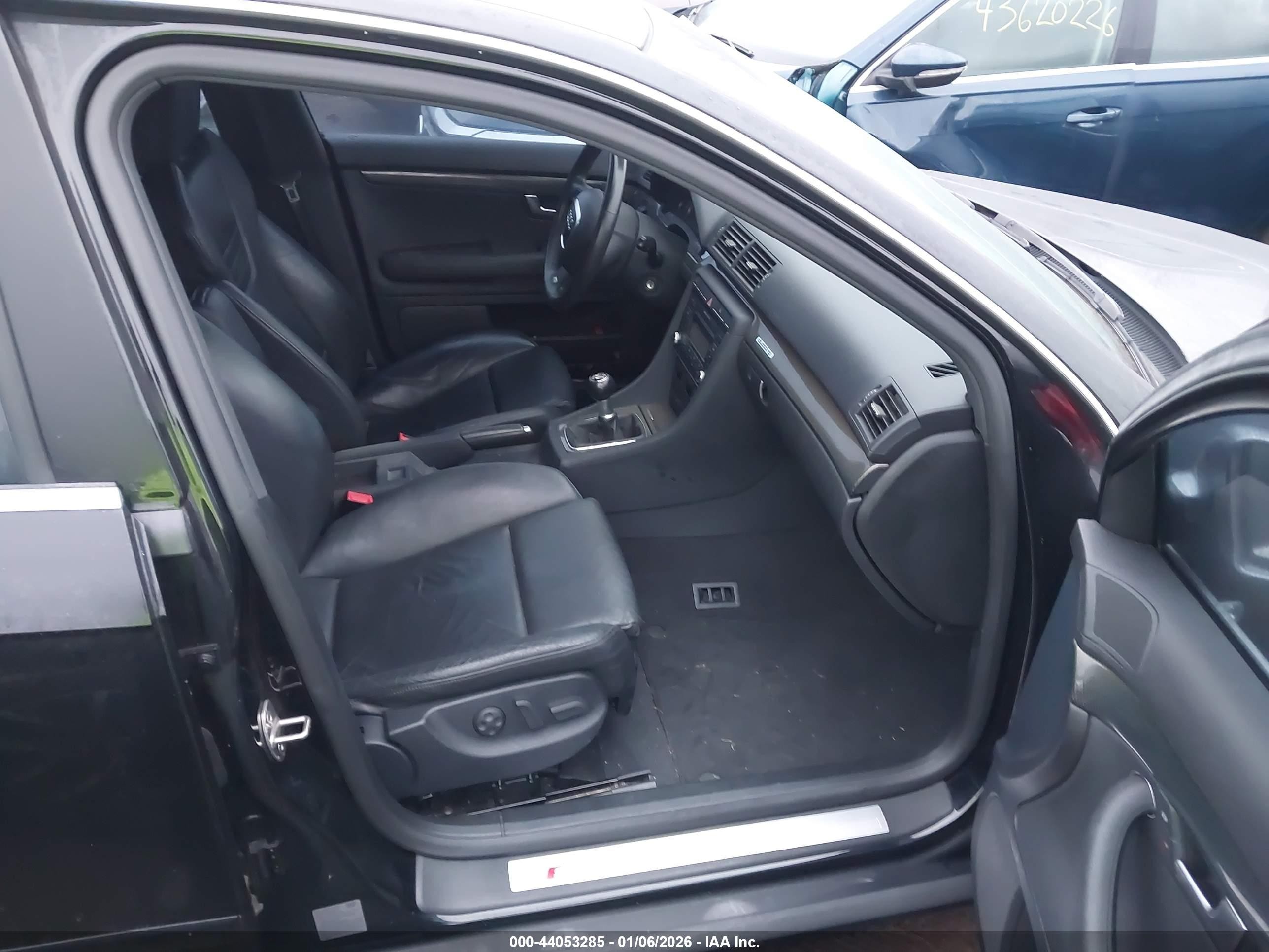 2007 Audi S4 4.2 Black vin: WAUGL78E37A062525