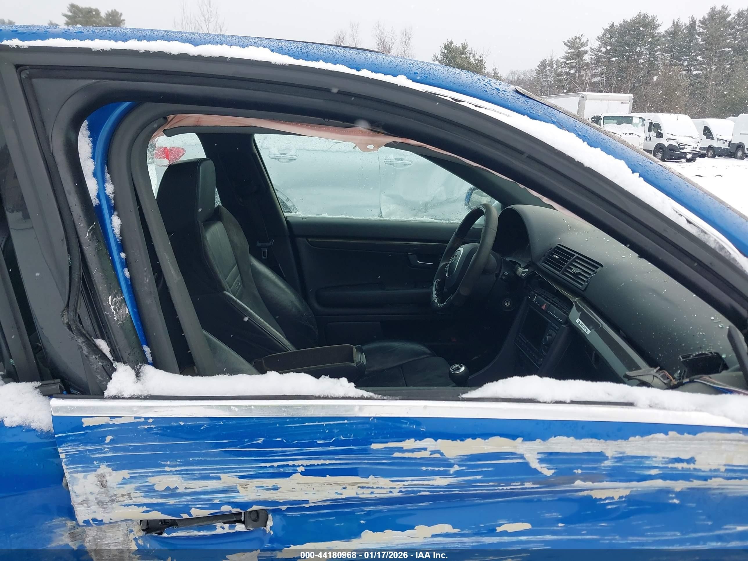 2007 Audi S4 4.2 Blue vin: WAUGL78E37A082242