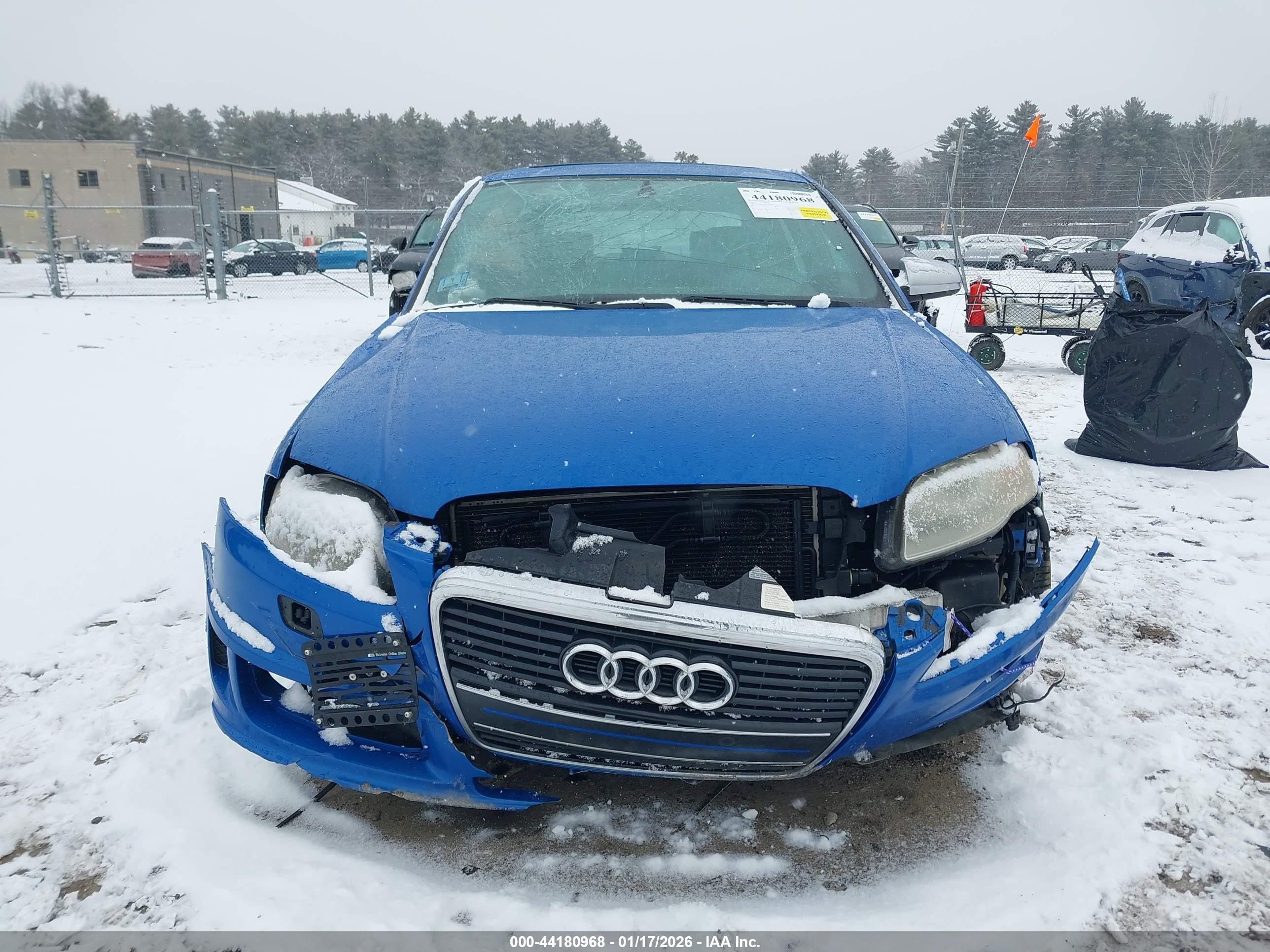 2007 Audi S4 4.2 Blue vin: WAUGL78E37A082242