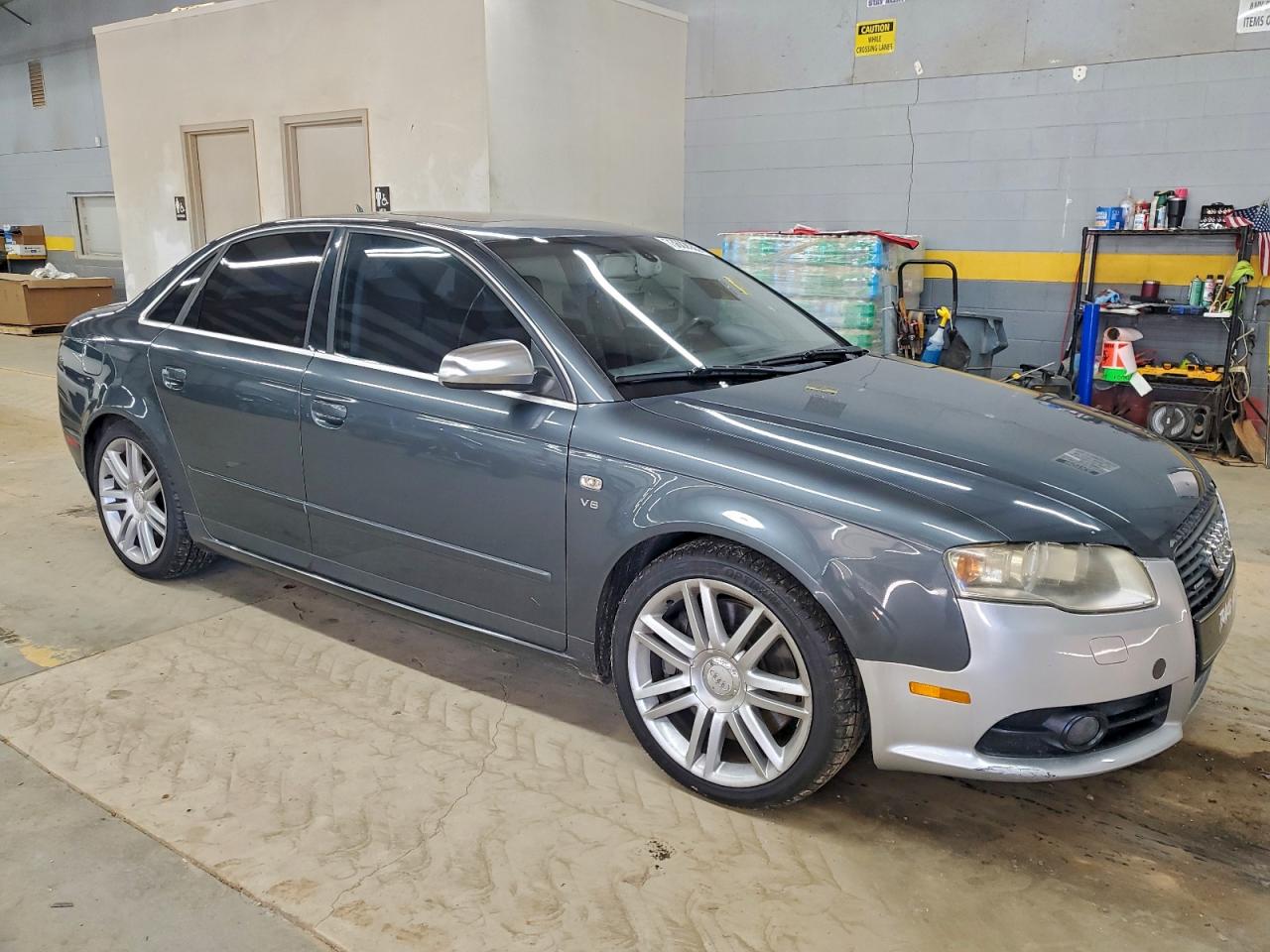 2007 Audi New S4 Quattro Серый vin: WAUGL78E37A131651