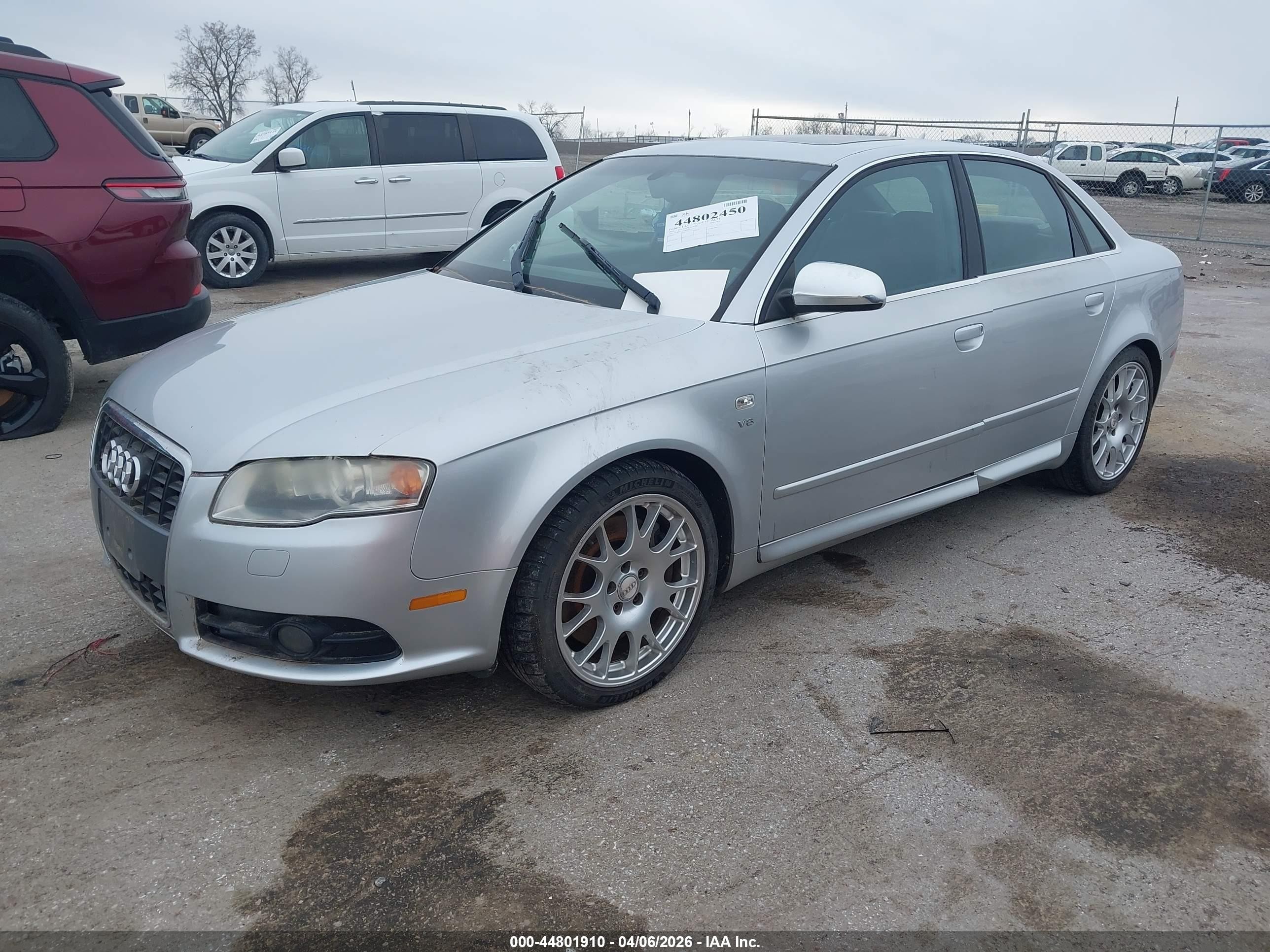 2006 Audi S4 4.2 Серебряный vin: WAUGL78E46A007273