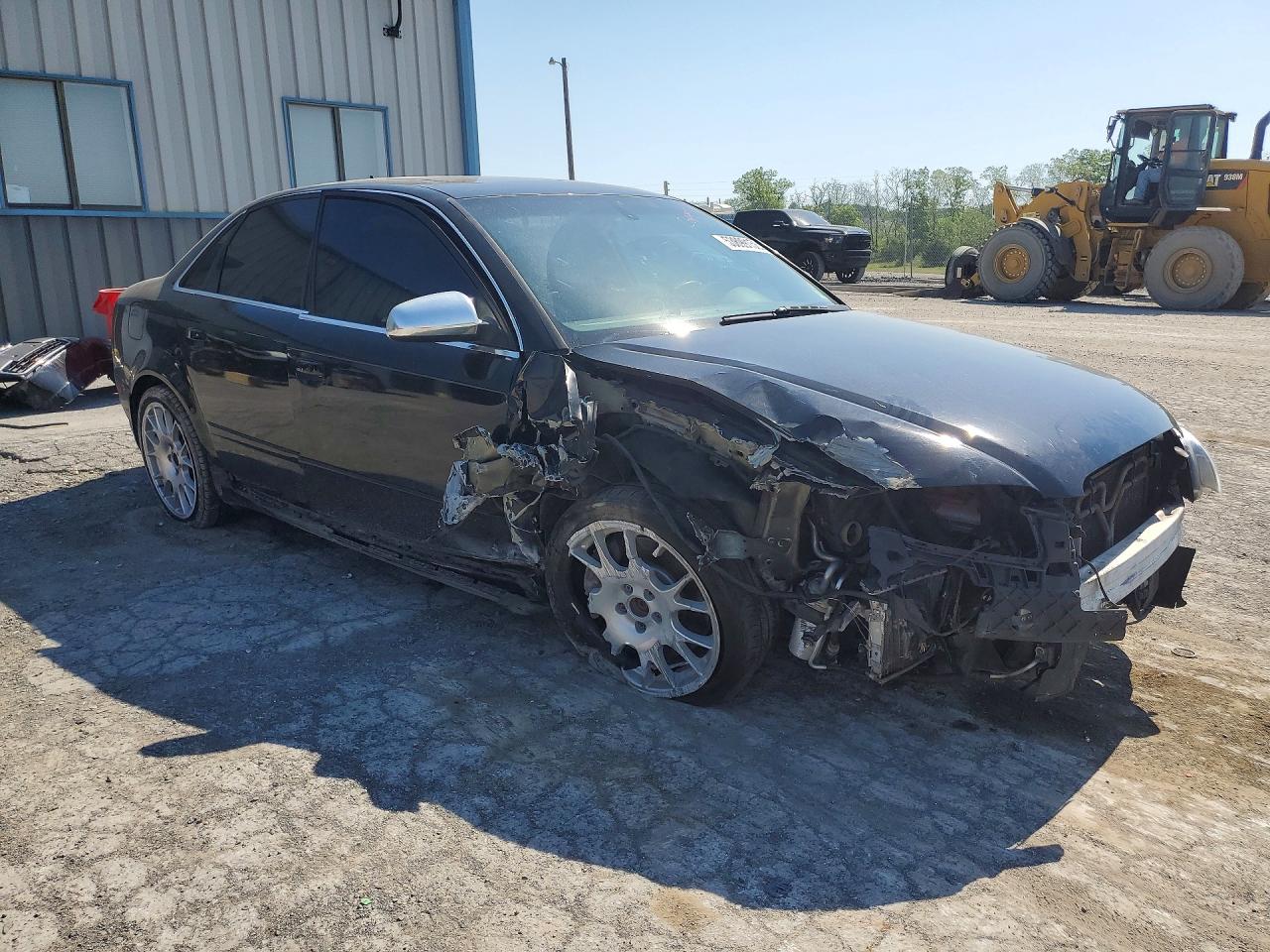 2006 Audi S4 Quattro Black vin: WAUGL78E46A016832