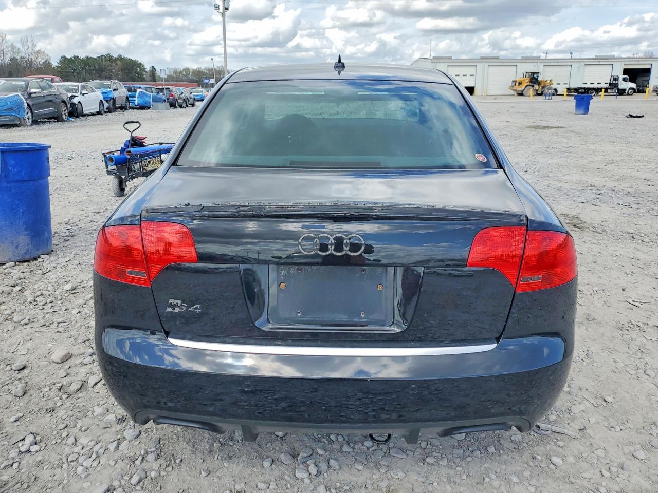2007 Audi New S4 Quattro Black vin: WAUGL78E47A036869