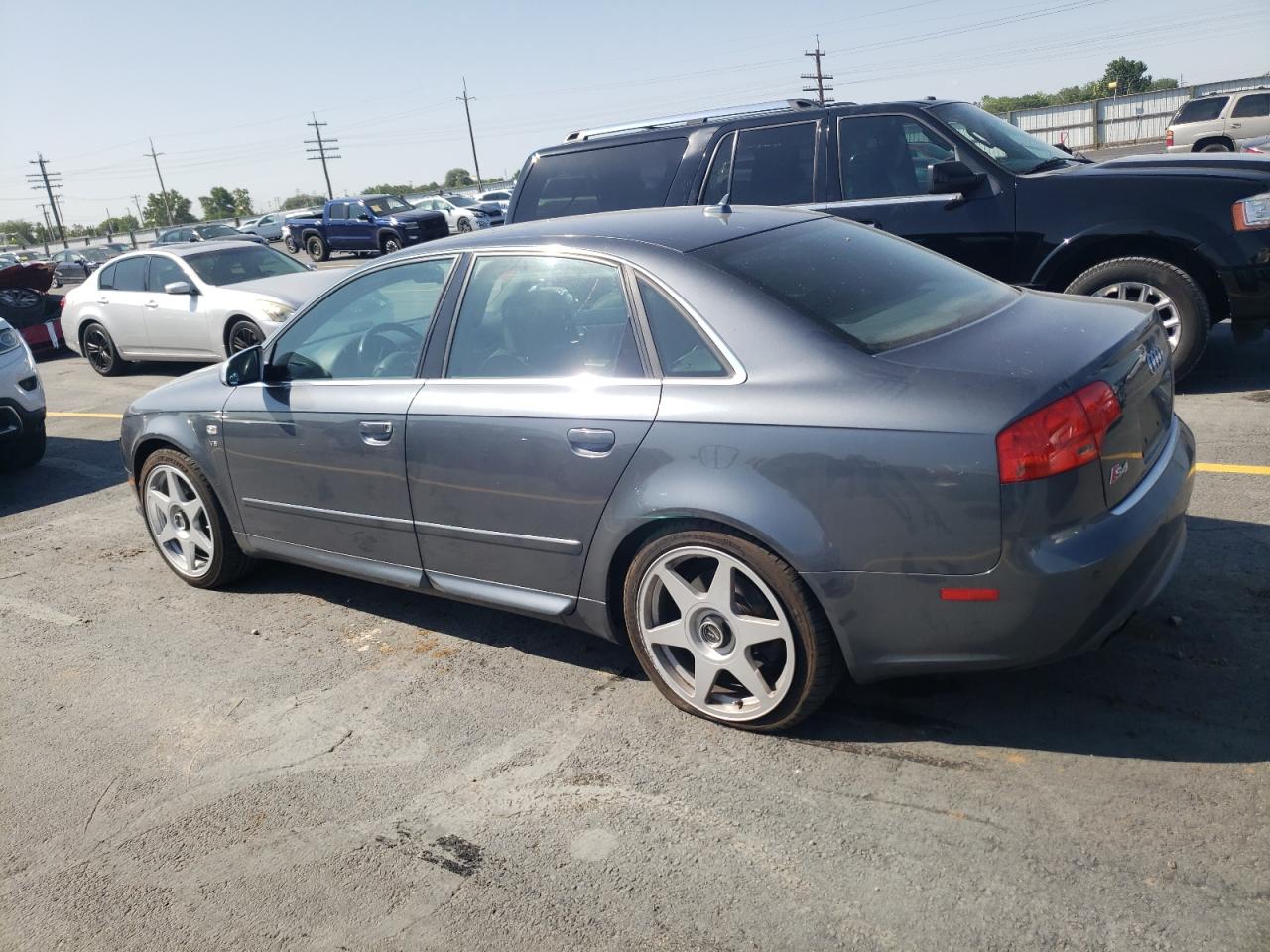 2007 Audi New S4 Quattro   Угольный vin: WAUGL78E47A057480