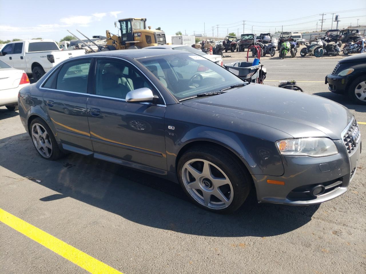 2007 Audi New S4 Quattro   Угольный vin: WAUGL78E47A057480