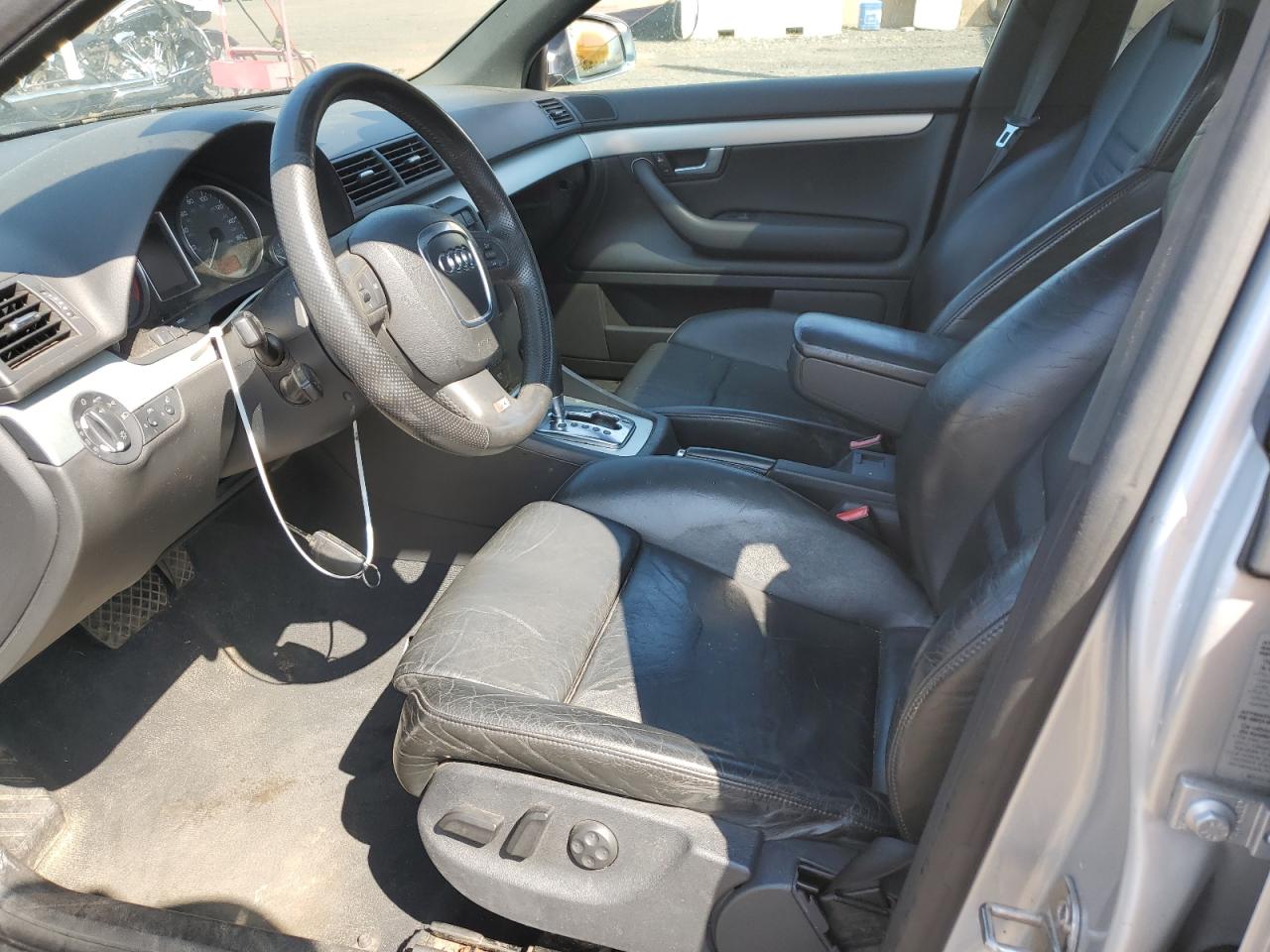 2006 Audi S4 Quattro Silver vin: WAUGL78E56A124232