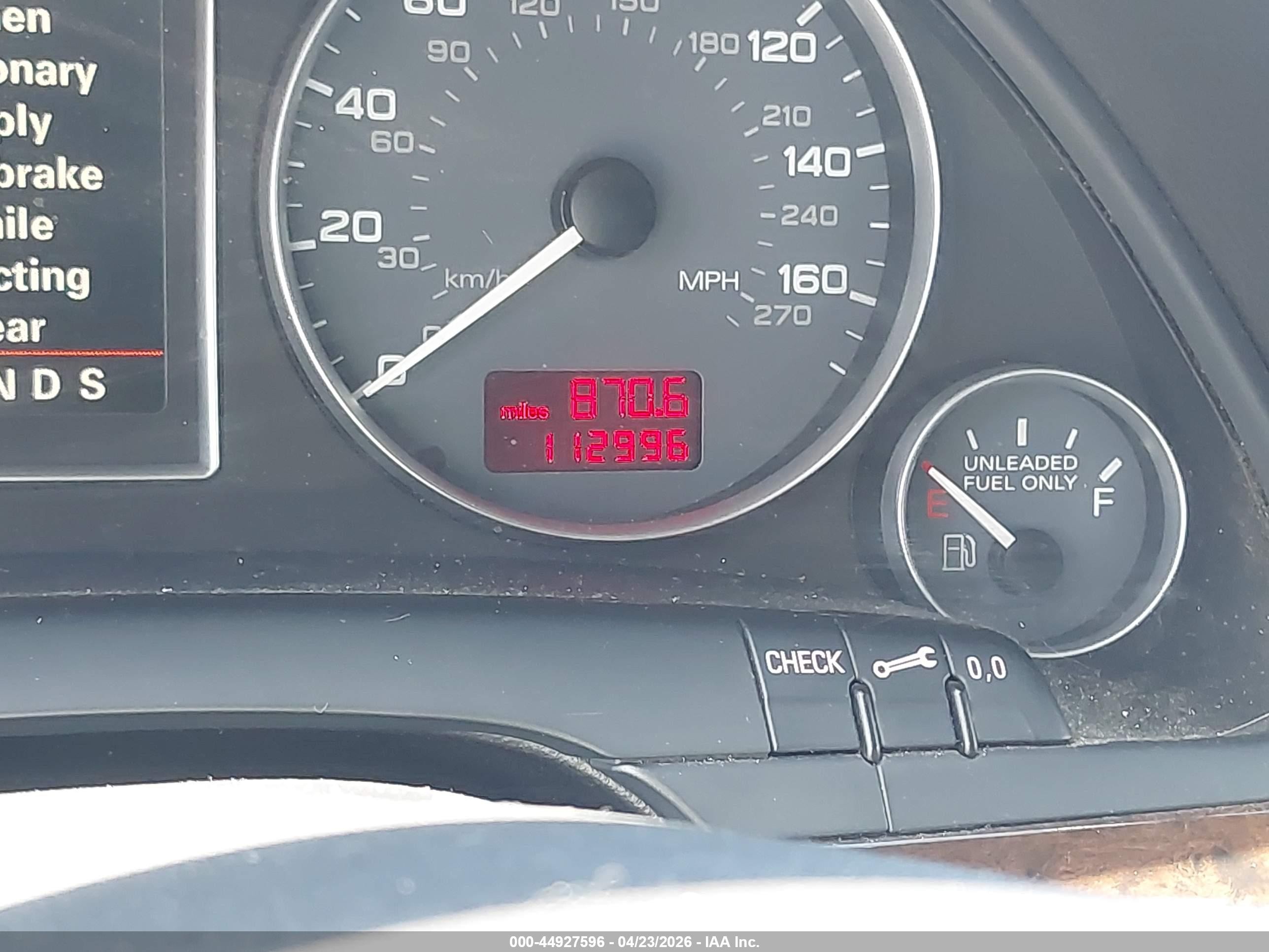 2006 Audi S4 4.2 White vin: WAUGL78E56A182051