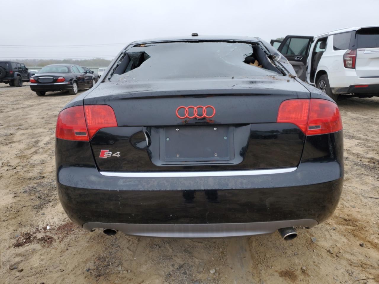 2005 Audi New S4 Quattro Black vin: WAUGL78E65A555368