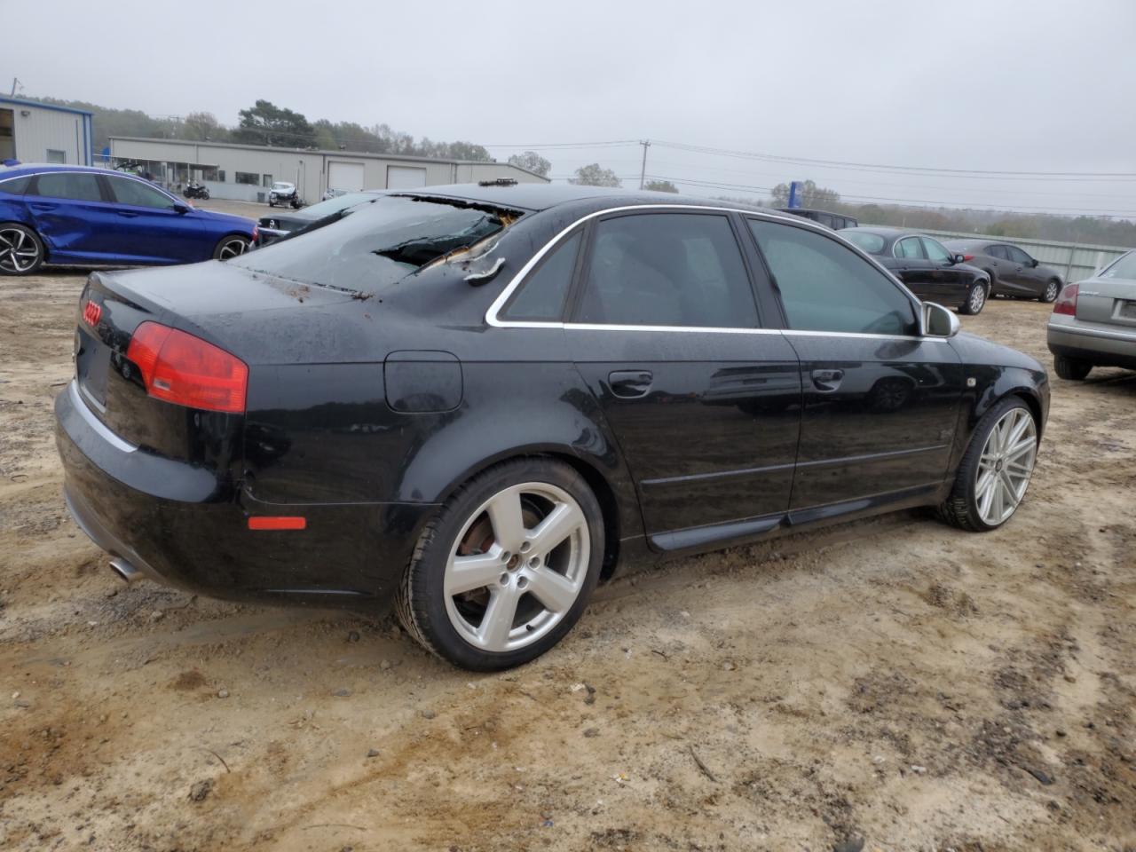 2005 Audi New S4 Quattro Black vin: WAUGL78E65A555368